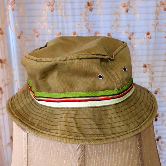 Drew Pearson Other - Drew Pearson Khaki Green Bucket/Fishing Hat